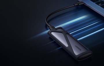 SSD-накопитель UGREEN HUB CASE M.2 SATA NVME ДО 2 ТБ, 10 Гбит/с, USB 3.1