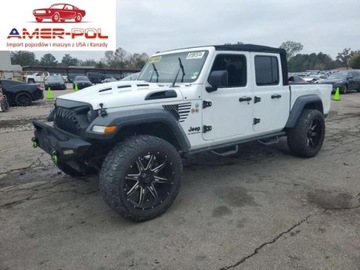 Jeep 2020 Jeep Gladiator 2020r., Sport, od ubezpieczalni 3.6 Benzyna 285KM