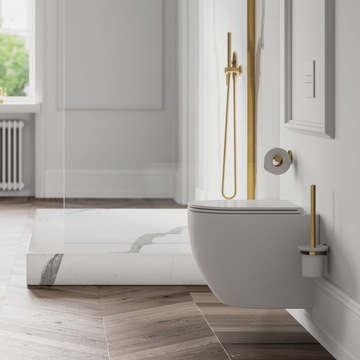 OMNIRES OTTAWA SILENT Унитаз, без сиденья, SILENT FLUSH, 50% ВОДЫ, БЛЕСК