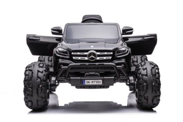 Автомобиль на аккумуляторе Mercedes DK-MT950 4x4 Black Electric Pilot Car
