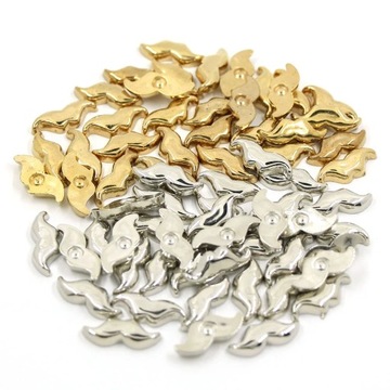 Пластиковые заклепки 18x7 мм, пришивные золотые, серебряные шпильки CCB, шпильки для шитья усов