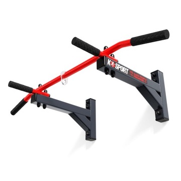 Drążek do podciągania z uchwytami K-SPORT 110-110 cm