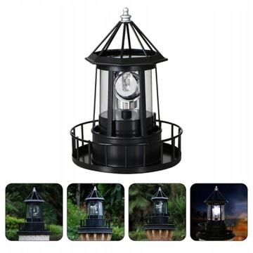 1Pc obrotowe lampa latarnia morska dekoracji dla