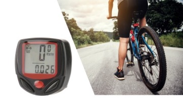 ВЕЛОСИПЕДНЫЙ СЧЕТЧИК СПИДОМЕТРА Водонепроницаемый ЖК-дисплей
