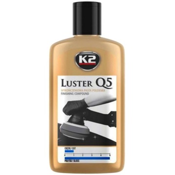 K2 LUSTER Q5 Nabłyszczająca PASTA polerska 250G