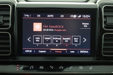 Citroen C5 Aircross SUV 1.2 PureTech 130KM 2019 Citroen C5 Aircross PureTech 130, Salon Polska, zdjęcie 8