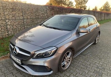 Mercedes Klasa A W176 Hatchback 5d Facelifting 180 122KM 2016 Mercedes-Benz Klasa A Mercedes-Benz Klasa A 180 7G-DCT AMG Line 1.6 Benzyna, zdjęcie 5