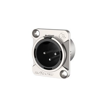 ROXTONE RX3MD-NT GNIAZDO PANELOWE XLR MĘSKI