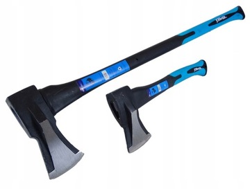 Zestaw siekier siekiera rozłupująca z klinem Kute 2 szt. 2,2kg + 1,0kg JOBI