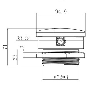 Датчик уровня заполнения резервуара для жидкости Tuya Smart Life WiFi