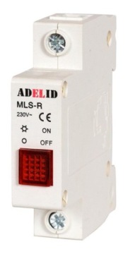 LAMPKA SYGNALIZACYJNA KONTROLKA OBECNOŚCI FAZ CZER