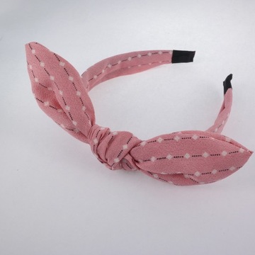 OPASKA DO WŁOSÓW PIN UP KOKARDA WĘZEŁ SUPEŁ