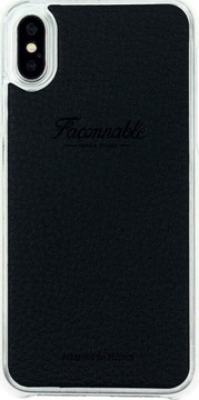 Plecki iPhone X French Riviera case - Black
