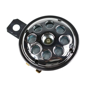 Sygnał dźwiękowy 6V - 70mm - chrom WSK125 WSK175 SHL175 Junak
