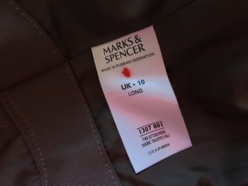 M&S__ЖЕНСКИЙ ДЛИННЫЙ ВЕСЕННИЙ ТРЕНЧ__38/40