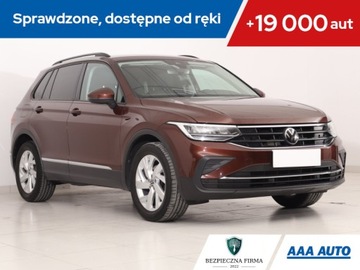 Volkswagen Tiguan II SUV Facelifting 1.5 TSI 150KM 2021 VW Tiguan 1.5 TSI, Salon Polska, Serwis ASO