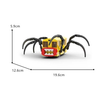 Choo Choo Charles Spider Train Building Blocks Set Horrors Game BUS EATER C