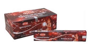INDYJSKIE KADZIDEŁKA PYŁKOWE SPIRITUAL BUDDHA BLISS 12 x 15 g KADZIDŁA