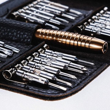 ZESTAW ŚRUBOKRĘTÓW PRECYZYJNYCH 25w1 TORX ROZMIARY