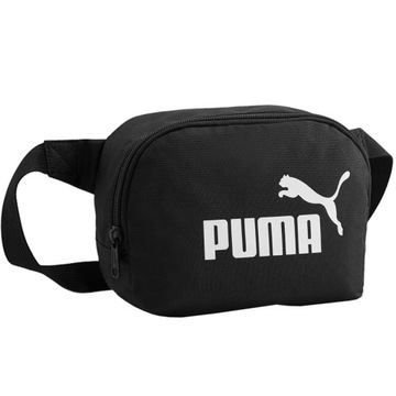 Nerka saszetka biodrówka Puma pojemna czarna logo