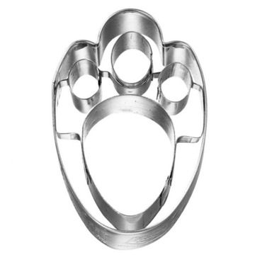 Foremka ŁAPKA ZAJĄCA 6 cm, wykrawacz trop zajączka