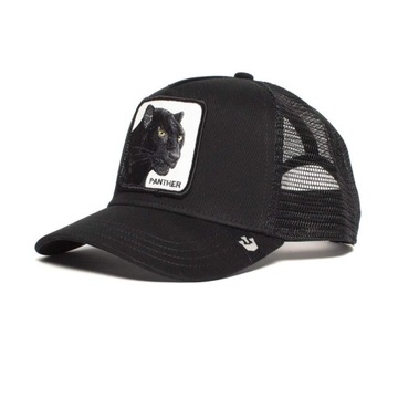 Czapka z daszkiem Goorin Bros Panther Trucker czarna pantera
