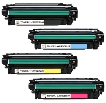 4 x Toner do HP CE400X CE401A CE402A CE403A 507X M551 M551dn M570dn M575DN