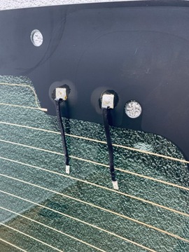 Новое заднее стекло CITROEN BERLINGO II PARTNER II 2008 - тонировка+откидное