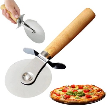 NÓŻ DO PIZZY radełko do KROJENIA pizzy OKRĄGŁY