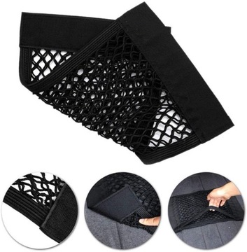 2 -кратный организатор сетчатый багажник для сильной липучки для автомобиля