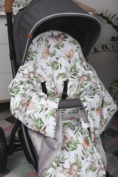 ОДЕЯЛО BABYMAM ДЛЯ СИДЕНЬЯ ПЕРЕНОСНОЙ КОЛЯСКИ