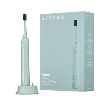Szczoteczka soniczna SEYSSO BASIC Color Aqua Grey do zębów