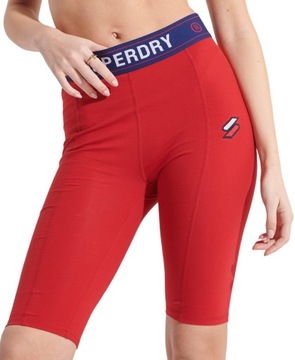 Spodenki kolarki SUPERDRY damskie sportowe r. XS