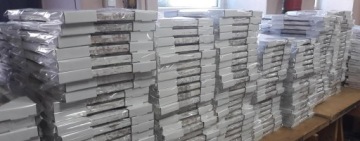 СВЯТАЯ КАРТИНА В РАМЕ СВЯТОГО СЕМЕЙСТВА СЕПИЯ 35Х45