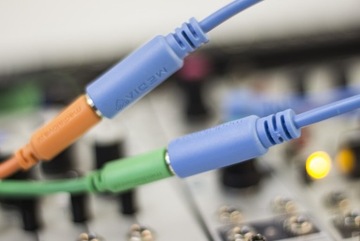 SPLITTER Y кабели прямые Eurorack Patch 3,5 мм Mono minijack 3 шт. 15 см