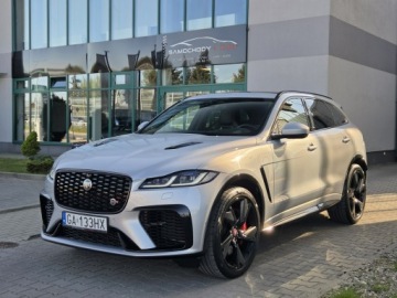 Jaguar F-Pace SVR Facelifting 5.0P V8 550KM 2022 Jaguar F-PACE SVR 5.0 V8 Supercharged 550 KM. FV23
