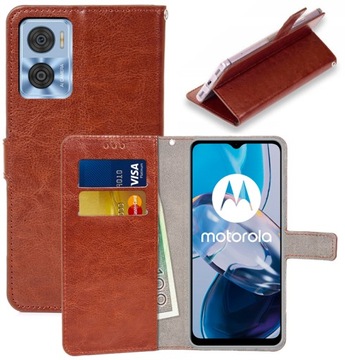 Etui Portfel Case Do Motorola Moto E22 / E22i