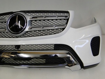 GLS X166 GL 166 LIFT ПЕРЕДНИЙ БАМПЕР БЕЛЫЙ США