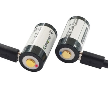 КП ICR16340-100PCM 1000 мАч Li-ION m-USB 3,0 В