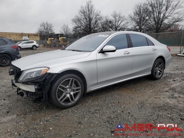Mercedes Klasa S W222 2017 Mercedes-Benz Klasa S 550_4MATIC_4x4_4.6 L_449 km_2017r 4.6 Benzyna 449KM