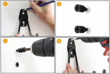 ВЕШАЛКА КРЮЧОК ДЕРЖАТЕЛЬ САДОВОГО ИНСТРУМЕНТА МЕТЛЫ ШВАБРЫ ОТТЕНКИ ГАРАЖНАЯ ЛЕСТНИЦА