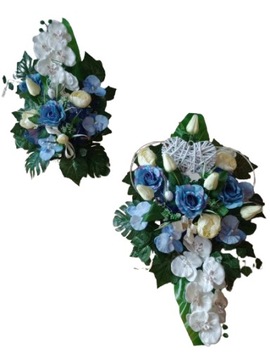 Украшение кладбища МОГИЛА композиция ВЕСНА ПАСХА тюльпан