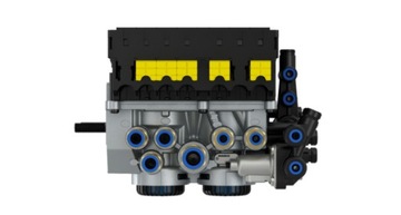 ДЛИНА ШЛАНГА АБС 8000MM НОВЫЙ ТИП EBS E, Wabco 4497230800 Соединительный кабель,