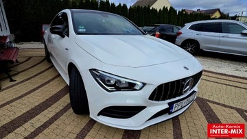 Mercedes CLA C118/X118 Coupe 2.0 250 224KM 2020 Mercedes-Benz CLA Niski przebieg 4 Matic 2.0 Benzyna 224KM, zdjęcie 1