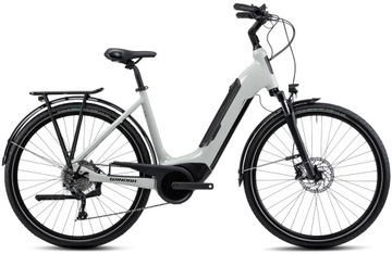 Rower elektryczny Winora Tria 10 wave 46 cm i500wh jasny szary