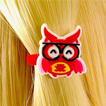 СОВА Детские резинки Металлические с резиновым декором.