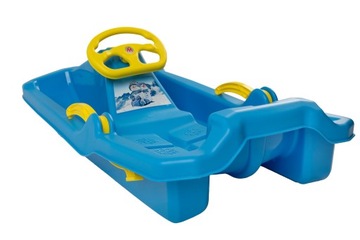 Сильный сани с помощью польского рулевого колеса