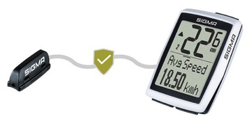 ПРОВОДНОЙ ВЕЛОСИПЕДНЫЙ РЕГИСТРАТОР SIGMA 12.0 WR ПОДСВЕТКА МЕНЮ IPX8