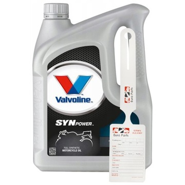 VALVOLINE SYNPOWER 4T 10W40 4L MOTOCYKLOWY API SN