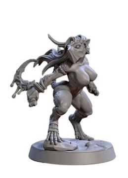 Skaria Shadowdancer - Pinup Undressed RPG DnD D&D Pathfinder